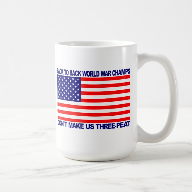 Mug De nouveau à la guerre mondiale arrière mâche la (Droite)