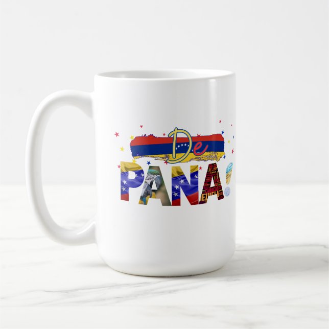 Mug De Pana Venezuela Slang Vénézuélien Amateurs de cu (Gauche)