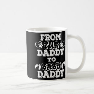 Mug De Papa Fourrure À Papa Bébé Nouveau Papa Annonce
