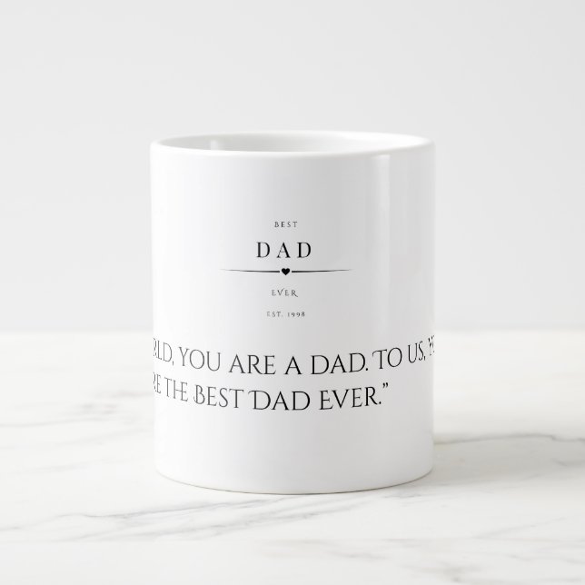 Mug de papa personnalisé Mug Spécialité (Devant)