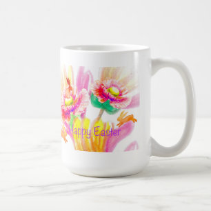 Mug de Pâques florale Hoppy