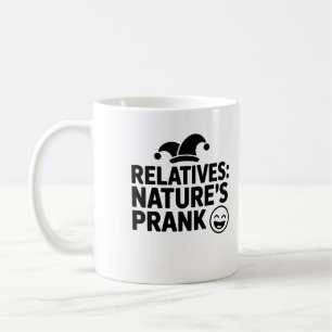Mug de parents amusants - Citation "La farce de la