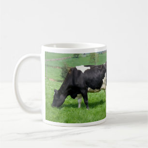 Mug de pâturage de vache Holstein