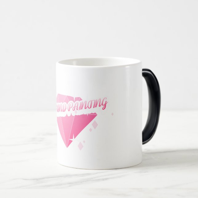 Mug de peinture au diamant (Devant droit)