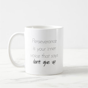 Mug de persévérance