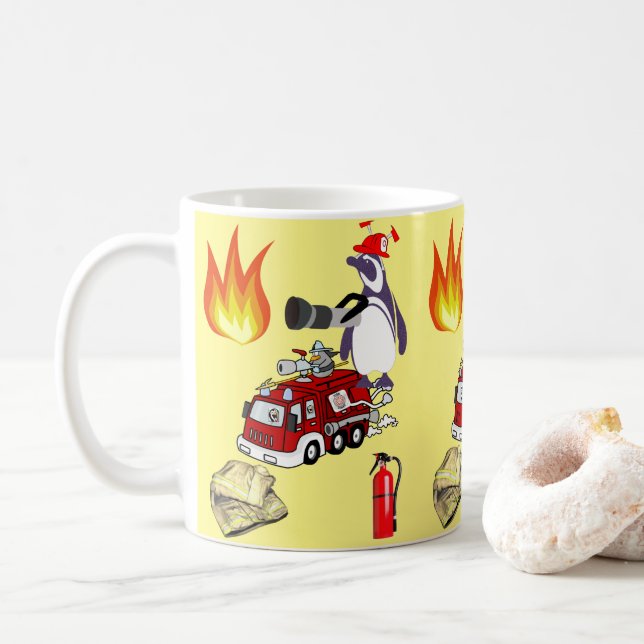 Mug de pingouin (Avec donut)