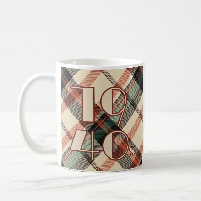Mug de Plaid dans les années 1940 (Gauche)