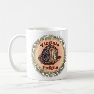 Mug de pompier de Virginie