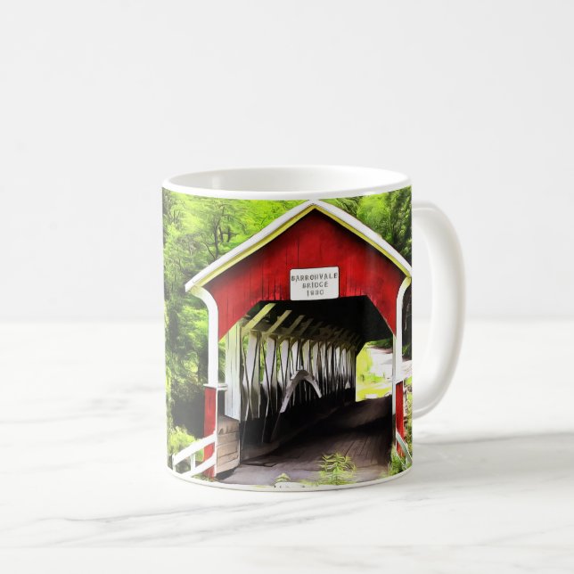 Mug de ponts couverts (Devant droit)
