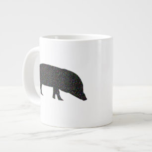 Mug de porc mousseux