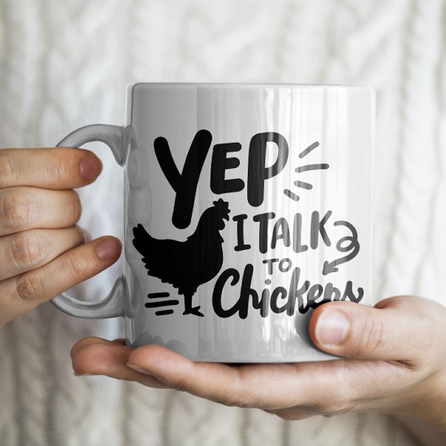 Mug de poulet amusant (Créateur téléchargé)