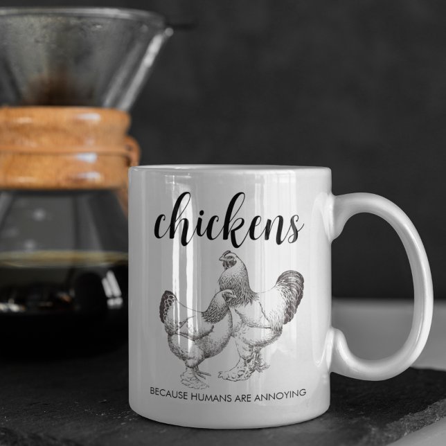 Mug de poulet amusant (Créateur téléchargé)