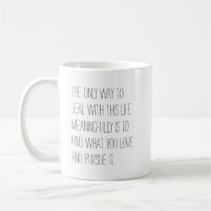 Mug de poursuite significative