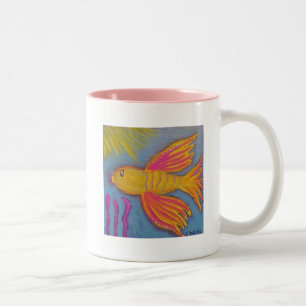 Mug de prière de sérénité avec Beta Fish