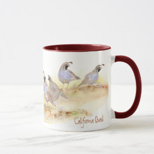 Mug de Quail en Californie