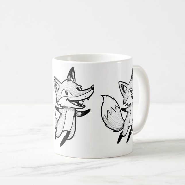 Mug de renard forestier (Devant droit)