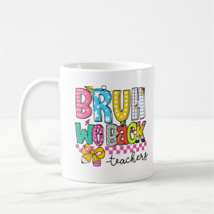Mug de rentrée scolaire pour enseignant avec un de
