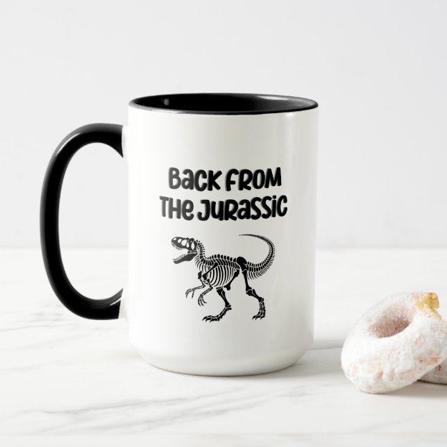Mug De Retour Du Jurassique (Avec donut)