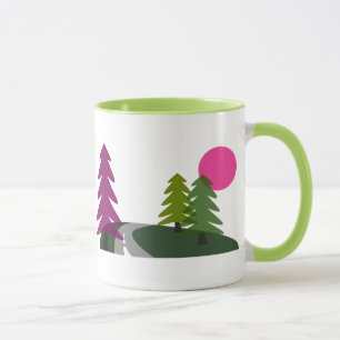 Mug de route coloré