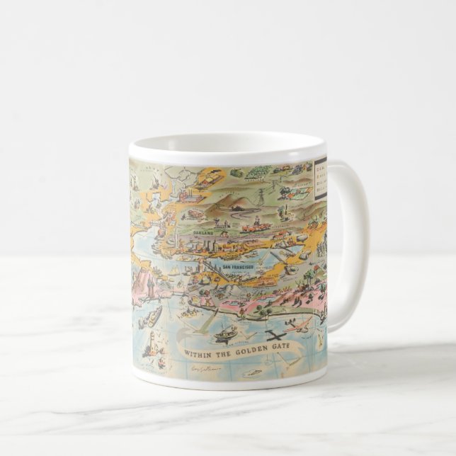 Mug de San Francisco Golden Gate (Devant droit)