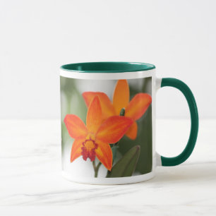 Mug de sanglier à orchidée tropicale