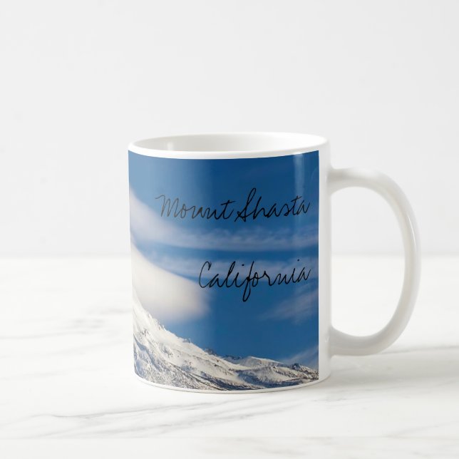 Mug ~ de Shasta la Californie de bâti de ~ (Droite)