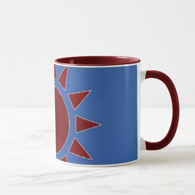 Mug de soleil rouge (Droite)