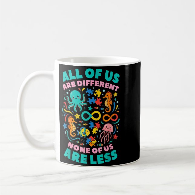 Mug De sont différents aucun moins Au Sensibilisation  (Gauche)