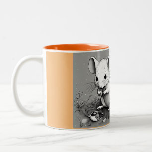 Mug de souris mignonne