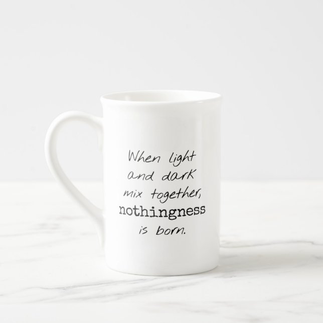 Mug De Spécialité Légère Et Noire (Gauche)