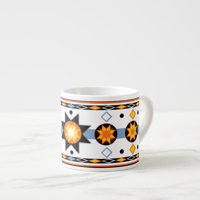 Mug de spécialité Motif Sun de l'Amérique latine (Devant droit)