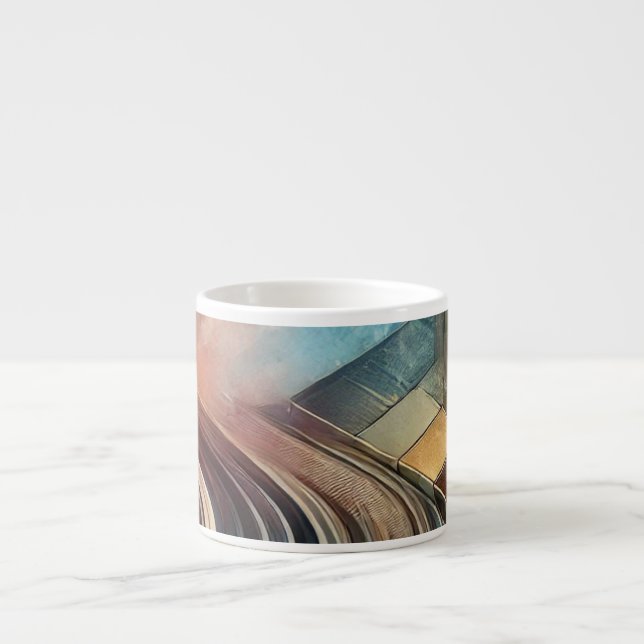 Mug de spécialités Abstraites modernes (Devant)