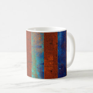 Mug de style métal rouillé