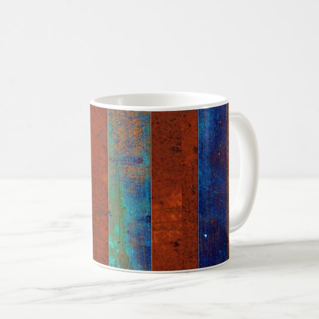 Mug de style métal rouillé (Devant droit)
