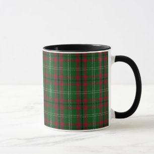 Mug de tarte rouge et vert