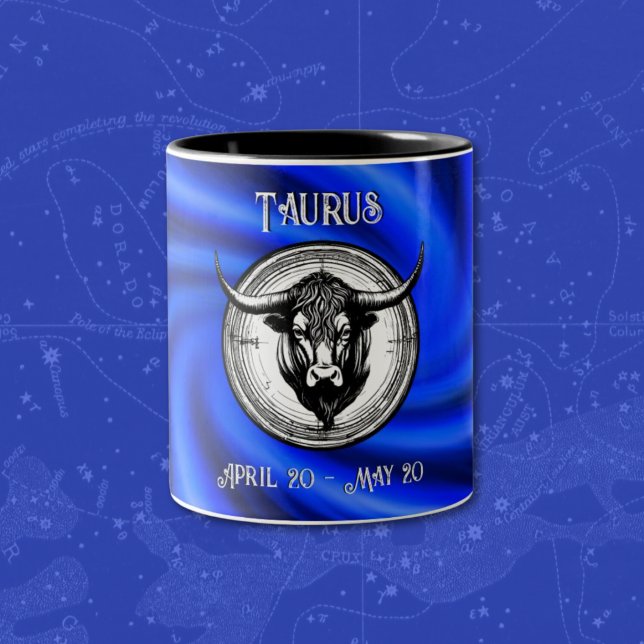 Mug de Taurus Galaxy (Créateur téléchargé)