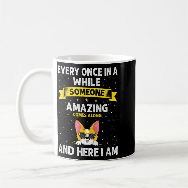 Mug De temps en temps quelqu'un d'incroyable passe par (Gauche)