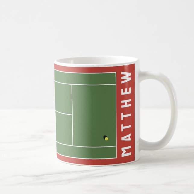 Mug de tennis créatif (Droite)