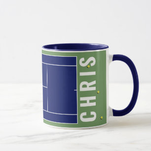 Mug de tennis personnalisé