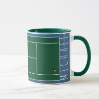 Mug de tennis personnalisé