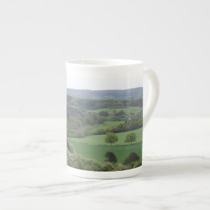 Mug de terre verte et agréable