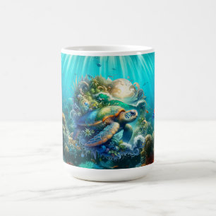 Mug de tortue de mer Whimsical et coloré