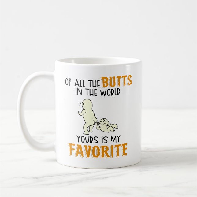 Mug De Tous Les Boutts Dans Le Monde Le Vôtre Est Mon  (Gauche)