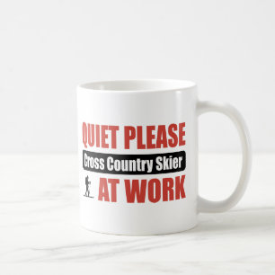 Mug De tranquillité skieur de pays croisé svp au