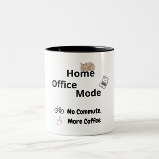 Mug de travail à distance drôle pour collègues de