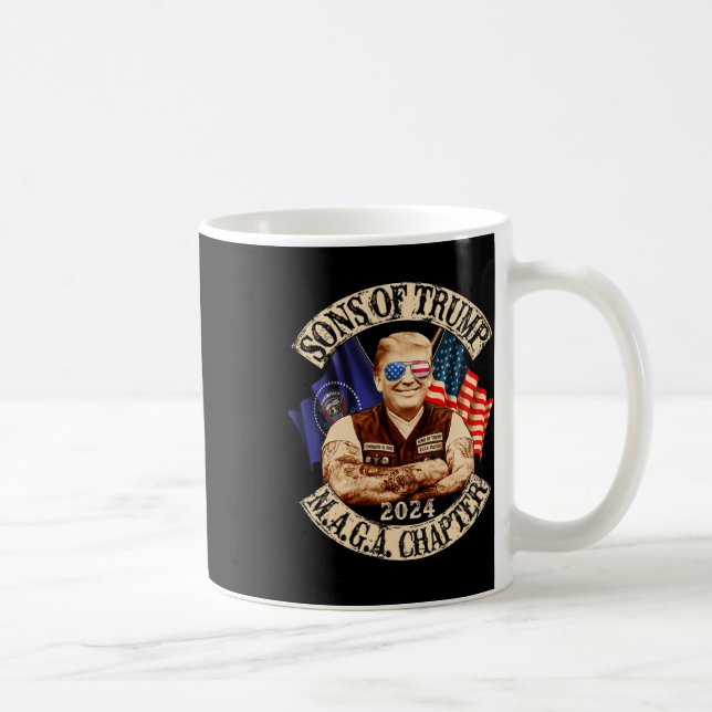 Mug De Trump Maga Chapitre 2024 Drôle  (Droite)