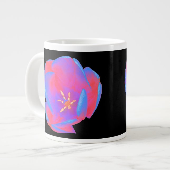 Mug de Tulipe fluorescente (Devant gauche)