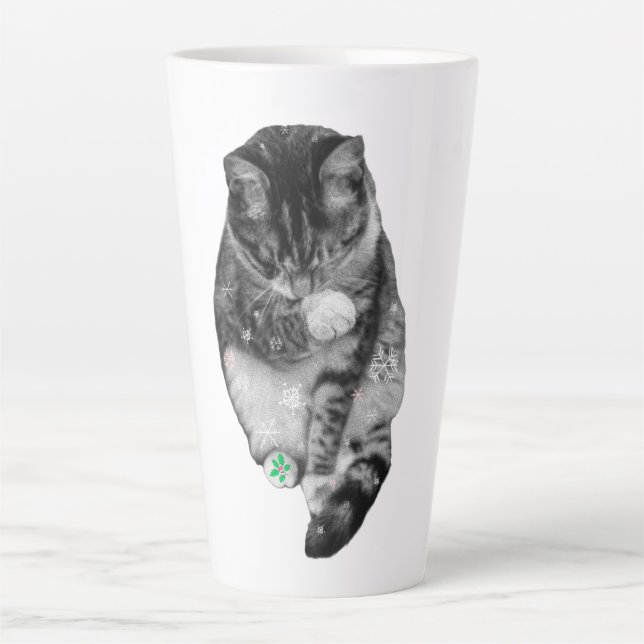 Mug de vacances Patte givré (Devant)