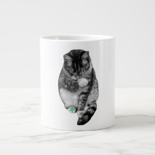 Mug de vacances Patte givré