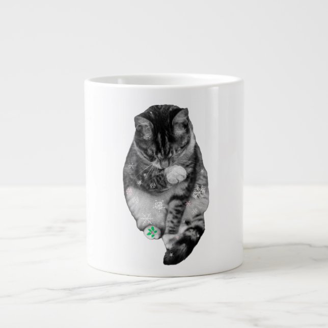 Mug de vacances Patte givré (Devant)